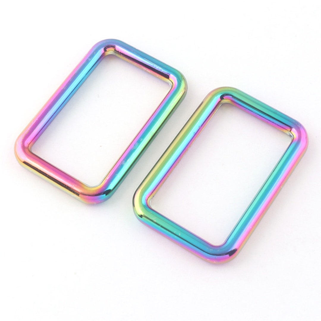 Rectangular Loop for Strap/1 1/2''(40mm)/rainbow/rectangular Strap ...