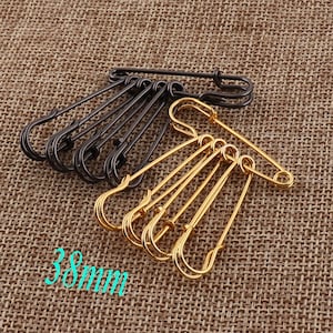Mini Safety Pins CHOOSE YOUR Color-rainbow Brooch Price Tags Pins Stitch  Marker Crochet and Knitting Brooch-100pcs -  Denmark