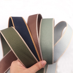 38 MM Gurtband, bunt gestreiftes Gurtband Schlüsselanhänger, Taschengurte Geldbörse Riemen Klebeband Taschengriff Gürtel Hundehalsband Großhandel durch die Meter