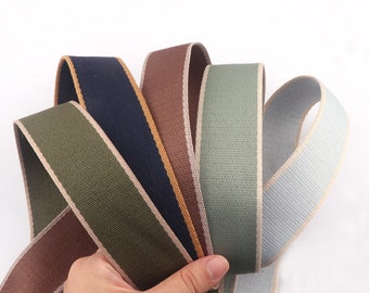 38 MM Gurtband, bunt gestreiftes Gurtband Schlüsselanhänger, Taschengurte Geldbörse Riemen Klebeband Taschengriff Gürtel Hundehalsband Großhandel durch die Meter