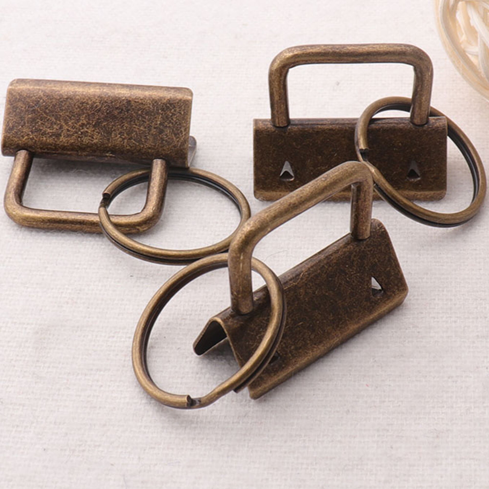 32mm Key Fob Hardware With Key Rings10 Sets Key Fobs Hardware Etsy UK