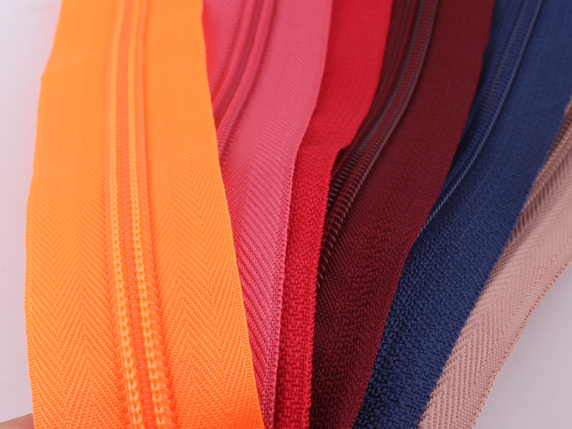 Nylon Coil Zippersnylon Zipper Long Zippers Craft Zip Handbag Etsy