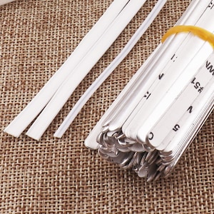 100 PCS Nose Wire For Face Mask Pasteable, Mask Nose Top Bridge Molding Strip Wire For Face Mask,Filter Pocket Folding Nose Wire