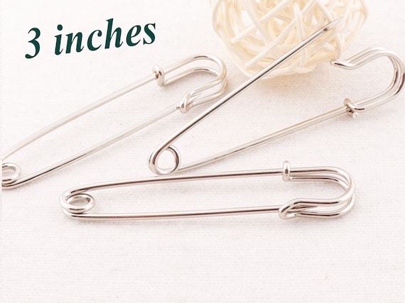 50 Spilli Di Sicurezza Argento 20mm - Con Blocco, Per Cucito E Fai-Da-Te - Foto 7