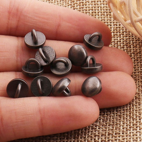 Knopen Metalen Jas Trui Decoratieve Knopen, Kleur 2, 25mm (5 stuks
