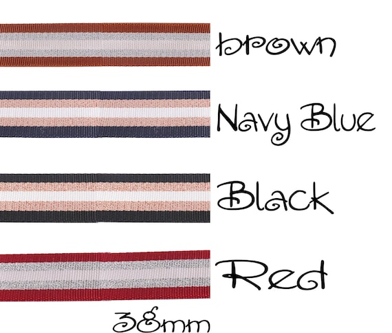 1 1/2 Brown Nylon Webbing Strap Handle Bag Upholstery Webbing