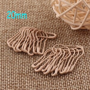 100 Blassrosa Sicherheitsnadeln Birne Pins 20mm Handwerk Sicherheitsnadel Birne Pin Schleifen Charms Schmuck Tag Verschlüsse,Sicherheitsnadeln Charms(8066)