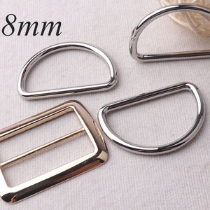 1.5 Silver Metal D-ring4 PCS D Ring Belt Purse | Etsy