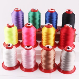Nylon Thread Nylon Cord,SOLID COLORS Craft Cord Thread Spool Roll,Nylon Sewing Hand Stitch,Hand Embroidery Silk Thread,for clothes Machine