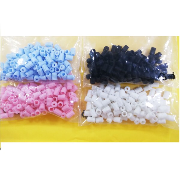 20-500 PCS Cord Lock White/Black/Pink/Black/Gray Adjuster Stop cord stop Cord Lock Elastic for Face Mask Toggles Band Stopper Shape Fastener