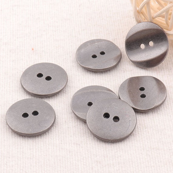 30pcs 20mm Mixed Metal Jeans Button Sewing Clothes Accessories