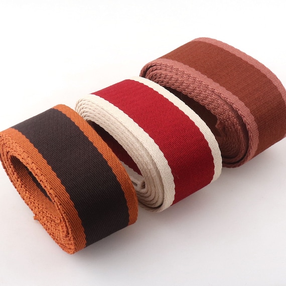 Webbing Polyester 1 1/2 Inch Braided Leather
