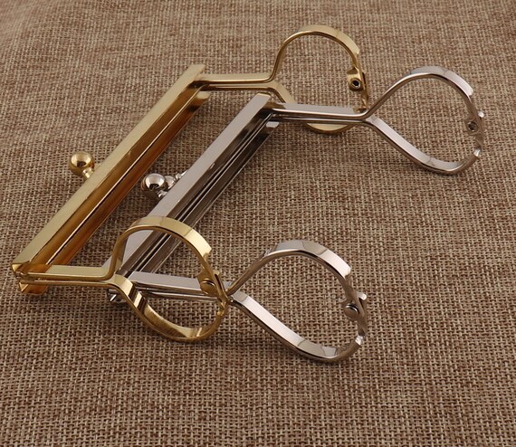 KAOBUY 6PCS 7.48Inch Metal Purse Frame Kiss Clasp Lock With Comfortable  Grip, Bag Supplies For Purse Making - AliExpress