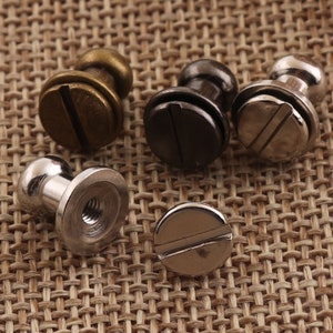 30 Pcs Screws,9mm Silver/Black/Antique Bronze Screws,Bag Screws,Plain Screws,Extra Screws,Door Handle Screw,Drawer Handle Screws(1843)