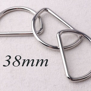 1.5 Silver Metal D-ring4 PCS D Ring Belt Purse | Etsy