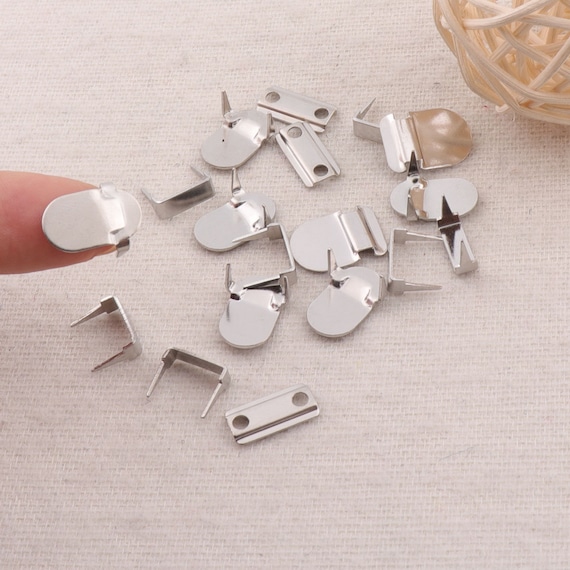 dress pants metal clasp 50sets Silver Trousers Skirts Bars Fasteners Hook Eye Clasps Pants Skirt Suit  Pants Waistband Sewing Waistband Garment Hooks 1/2