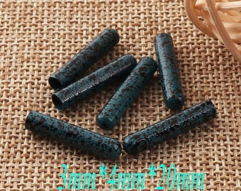 20 pcs Metal End Tips End Caps,rope end Connector Buckle Replacement DIY ,Craft Cord Locks Cord End Buckle Cap Rope Buckle-3mm(cr09)