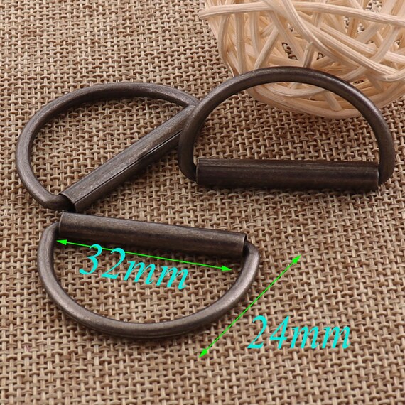 Wholesale GORGECRAFT 1 Box 3 Sizes 12PCS Gold D-Rings Horseshoe Shape D Ring  U Shape Screw in Shackle Semicircle Metal D Rings Leather Buckle Purse  Holder with Small Screwdriver for Purses Crossbody
