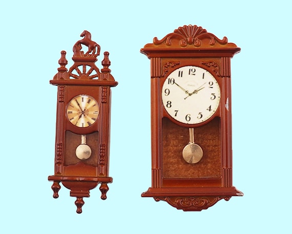 Orologio in miniatura della casa delle bambole Orologio in miniatura della casa delle bambole