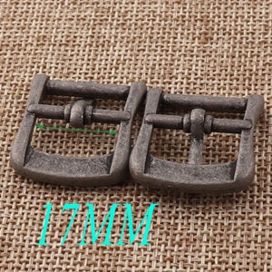 20 Mittelsteg Schnalle,Grau Schieber Schnalle,17mm Gürtelschnalle,Metall verstellbare Schnalle,Gurtband,Geldbörse,Taschenschnallen,Handtasche,Riemenhalter(gb1013)