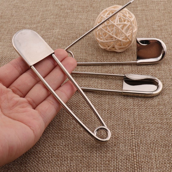 Large Safety Pins, Safety Pin Loops