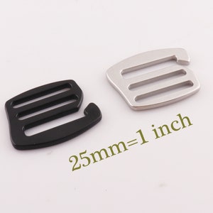 6 pcs Gray/Black ZINC Alloy G-Hook,Metal G buckle,G hooks Strap Slider Hooks Slide Handbag Wholesale,Strap Fasteners Bag buckles-25mm