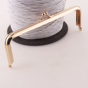 Clutch Purse Frames,7.15&quot;(18cm)Pale Gold Bag Frames,Clutch Frame,Purse Frame Supply,Purse Making Supplies,Purse Frame,Bag Purse(bf2133)
