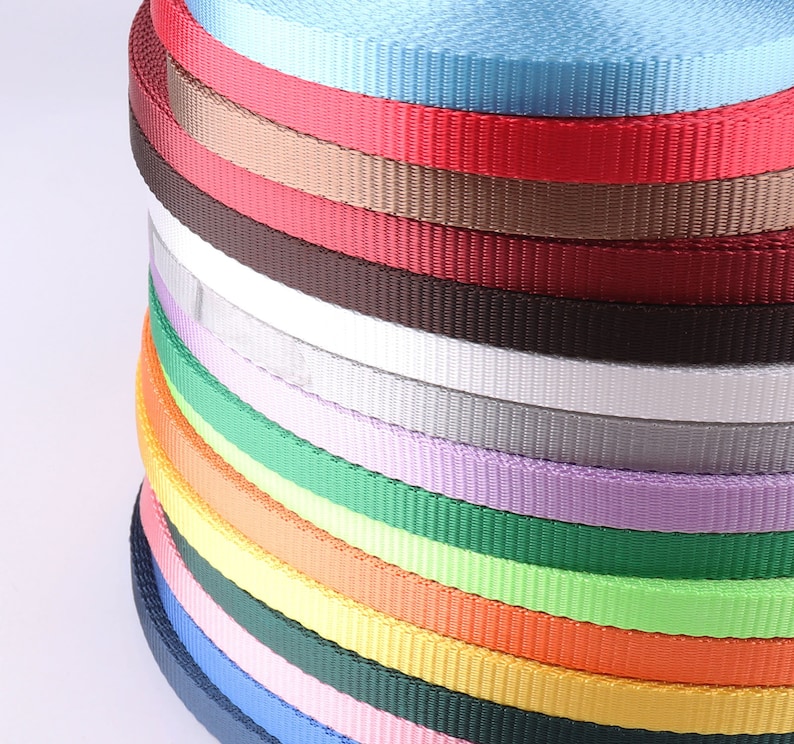 Nylon bing plain Smooth Ribbon bingSoft solid color Etsy