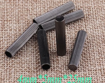 10 PCS Metal End Cap End Tips,Cord End Buckle Cap Rope Buckle,Cord Lock Craft Cord Locks,Rope End Connector Buckle Replacement DIY-4mm(cr30)