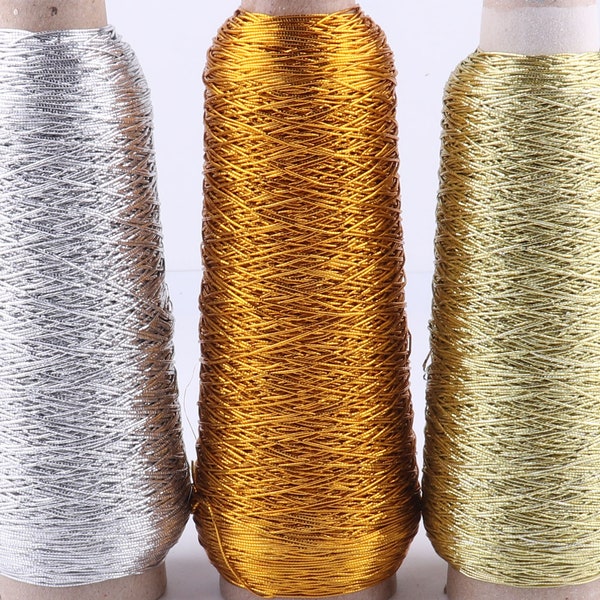 0.8mm Silver/Gold/pale Gold Craft  Elastic Cord,50 yards wedding decorative gift wrap cord,Stretch Elastic Thread Round Drawstring(rp14)