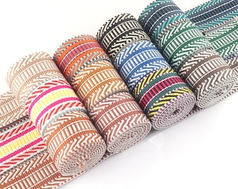 Sangle de 1,5 pouce de large,Confection de sacs à fabriquer soi-même,Sangle de couleur de 3,8 cm,Pièces de sacs,Accessoires vestimentaires | par mètre