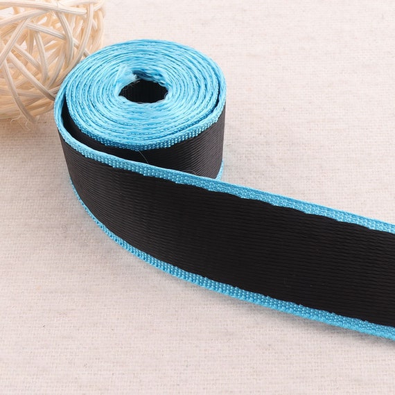 rb70 25mm White Red Stripe Soft Webbing,Ribbon DIY Clothing Shoes Bag Belts,one inch webbing belt supplies by the yard-1