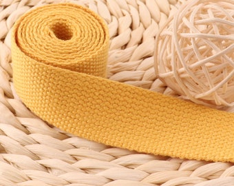 Sangle en coton orange de 2,5 cm (1 po.)