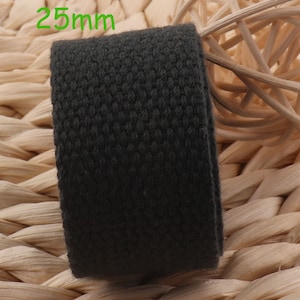 Indigo Webbing,1 inch Webbing,Cotton Webbing,Key Fob Webbing,Webbing By The Yard,Bag Purse,Webbing Keychain,Soft Webbing,Trim(WB564)