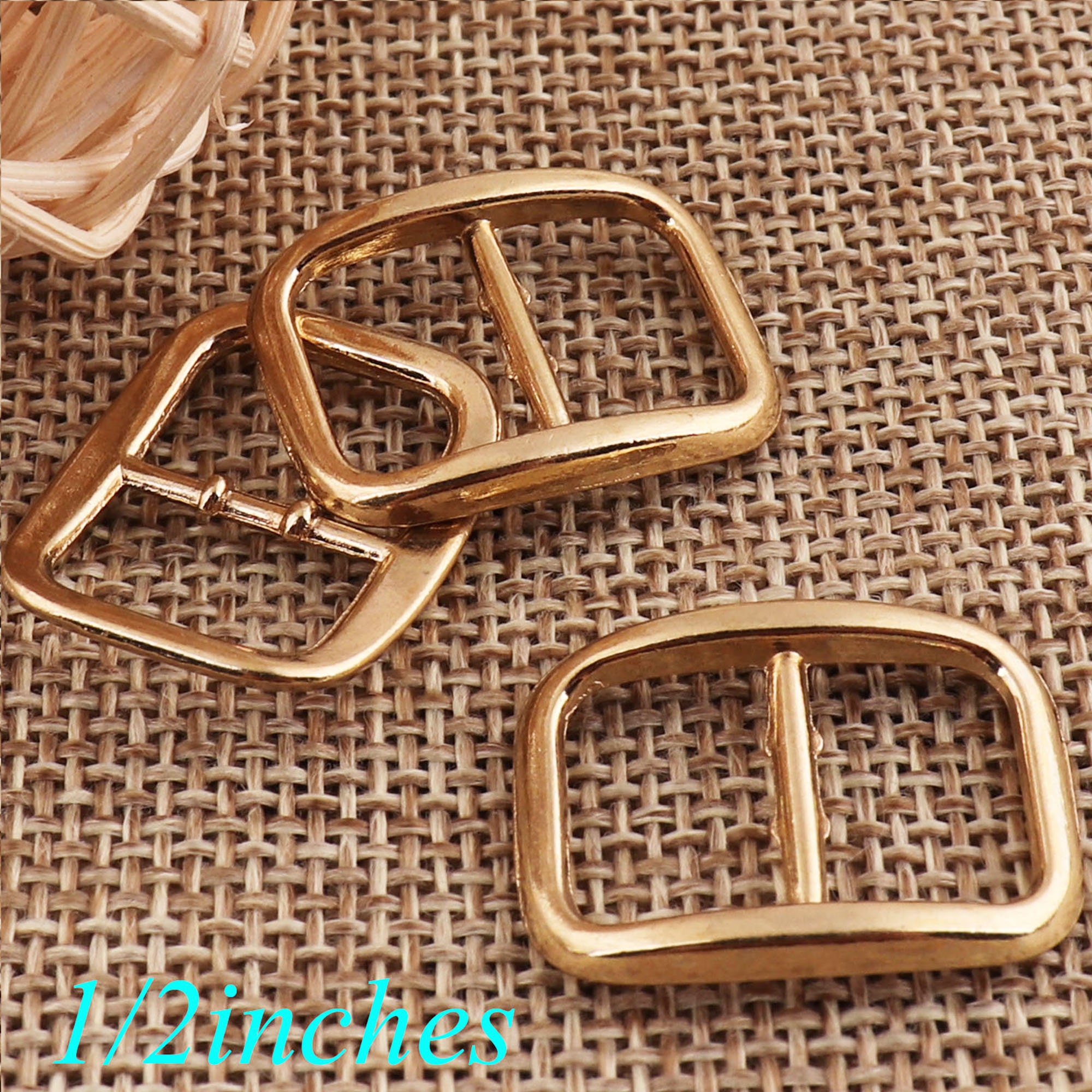20 PCS Gold Slide Buckles 12mm Adjuster Buckles Strap Etsy
