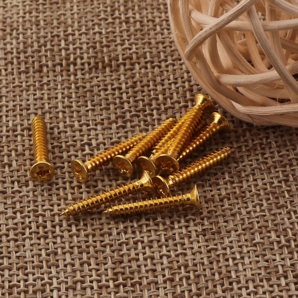 100 Gold ScrewsScrewsLoop ScrewsPlain ScrewsExtra Etsy