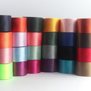 Sangle à chevrons de 25 mm/38 mm|Ceinture de sécurité|Sangles de couleur|1 pouce|Sangle de 1,5 pouce de large|Accessoires vestimentaires|Au mètre
