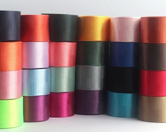 25MM/38MM Herringbone webbing|Seat Belt|Color Webbing|1 inch|1.5 Inch Wide Webbing|Clothing Accessories|By the yards