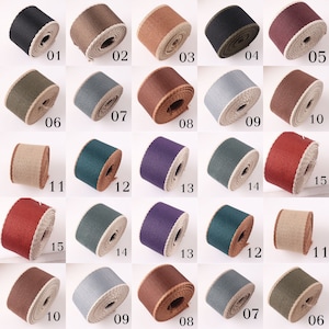 38mm webbing cotton webbing 1 1/2&quot; cotton ribbon tape colorful webbing for Bag straps Pet Collars Leash 15 colors
