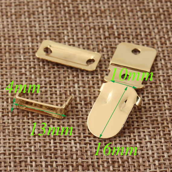 dress pants metal clasp 10pcs Non-Sew on Clasp Trouser Hooks and Bars Skirts Pants Fastener Replacement