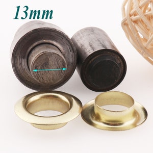 13mm Eyelets Tool Grommet tools, Grommer Eyelet Setter Eyelets Tool,Setting kit for Grommets use with universal hand press(to1)