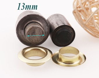13mm Eyelets Tool Grommet tools, Grommer Eyelet Setter Eyelets Tool,Setting kit for Grommets use with universal hand press(to1)