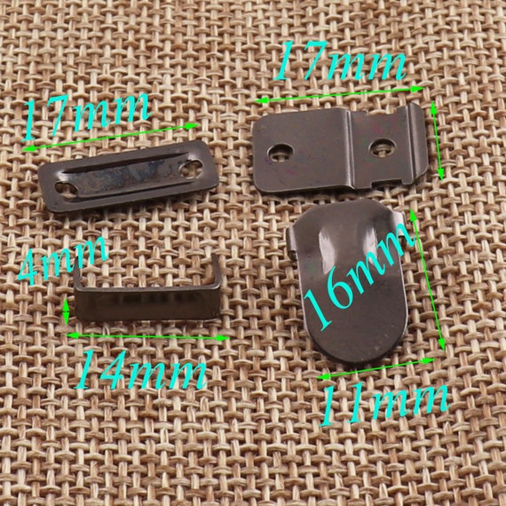 Afufu 20 Set Anelli Per Tende Con Clip, Inossidabile Metallo Occhielli A Clip Per Tende E Canne - Foto 4