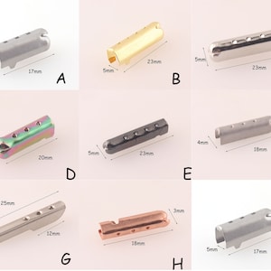 End Tips End Caps Cord End Caps Shoelace Bullets Shoelace Tips Metal Aglets Tube Clasps Shoelace Aglets Tube Clasps 10 PCS