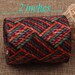 2 "red Soft Smooth Ethnic Webbing,webbing Purse Strap Purse Bag ...