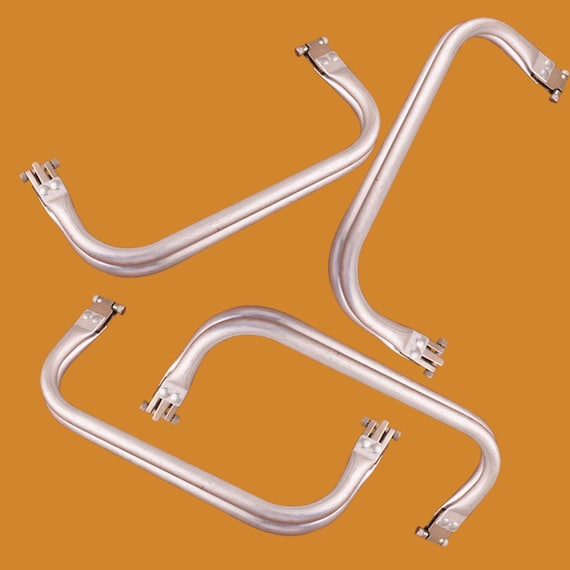 Telaio Chiusura A Serratura Per Borsa - In Metallo Con Perle Di Grano | 20.5 Cm Per Fai Da Te E Mestiere - Foto 2