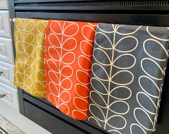 bright kitchen towels