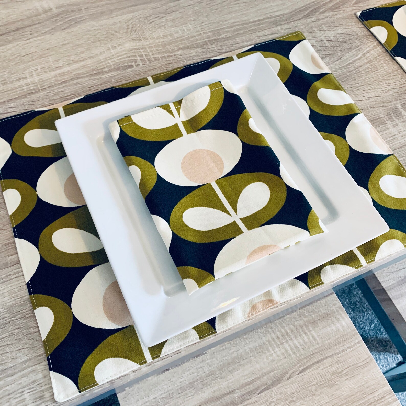 Orla Kiely Table Linen Table Runner Napkins Placemats Etsy UK