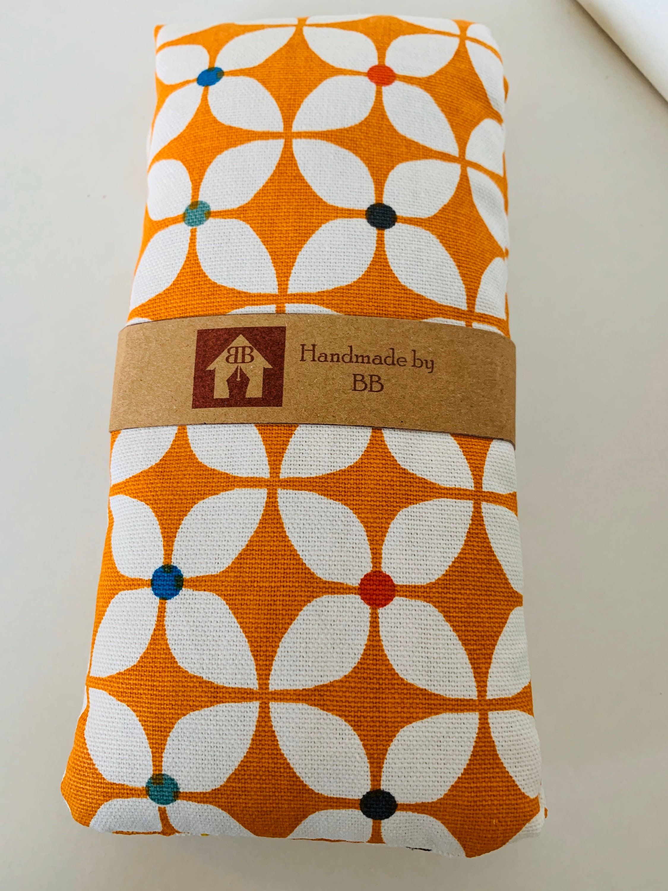 Aromatherapy Heat Pack Cold Pack Retro Orange Reheatable Etsy UK