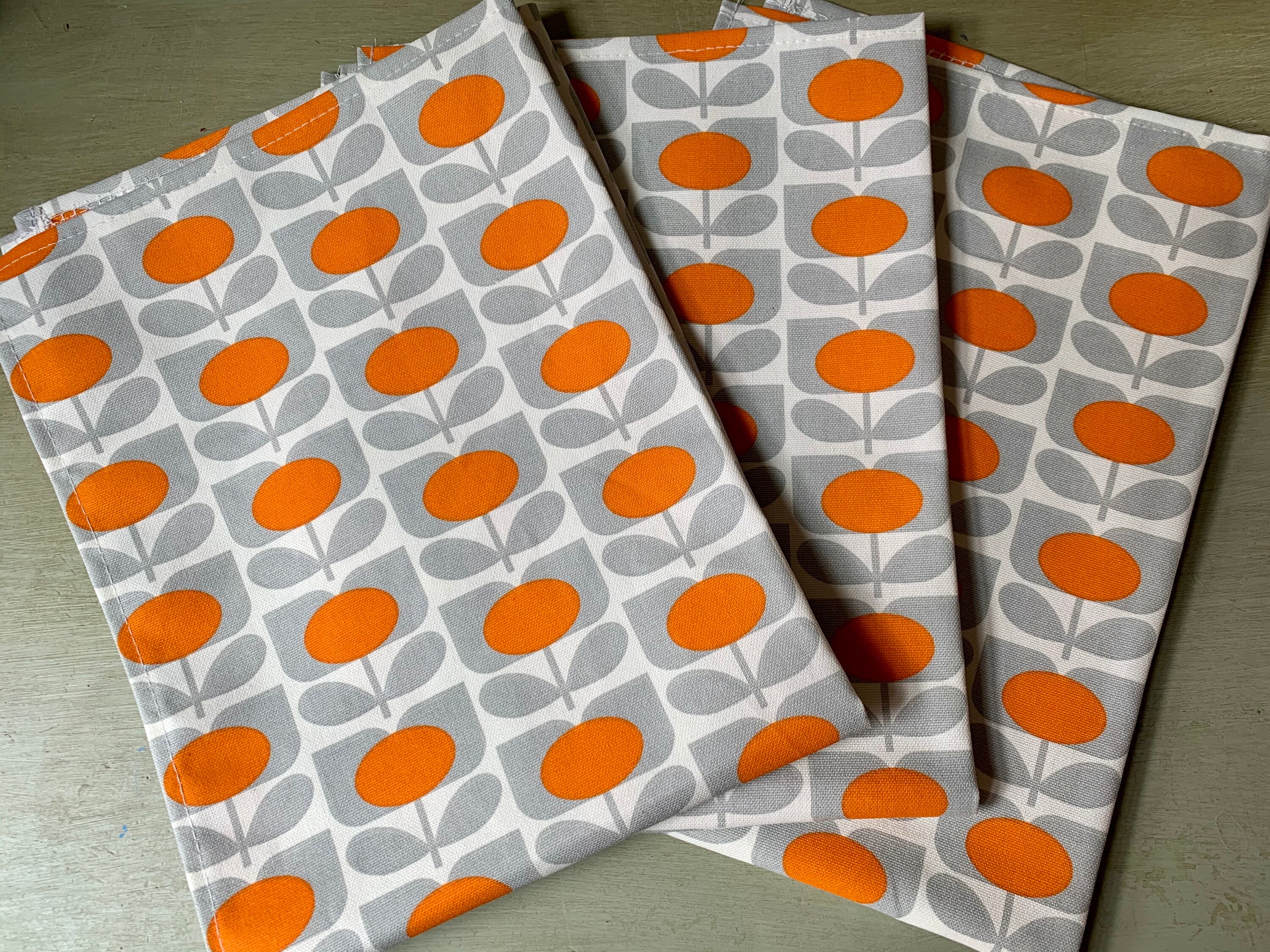Orla Kiely Kitchen Tea Towels 45cm X 60cm Set of 3 Singles Etsy UK